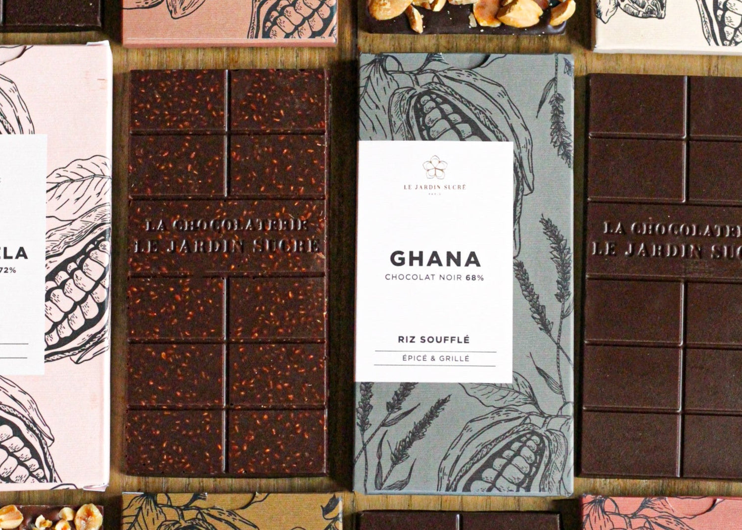 Les tablettes de chocolat
