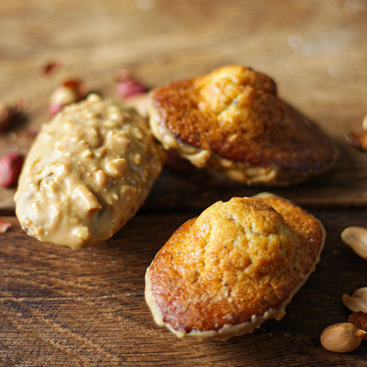 Madeleines cacahuète praliné cacahuète