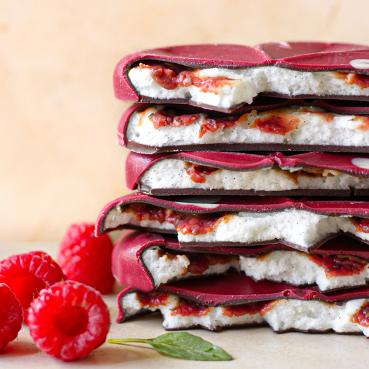 Tablette Fleur Guimauve Framboise & Basilic