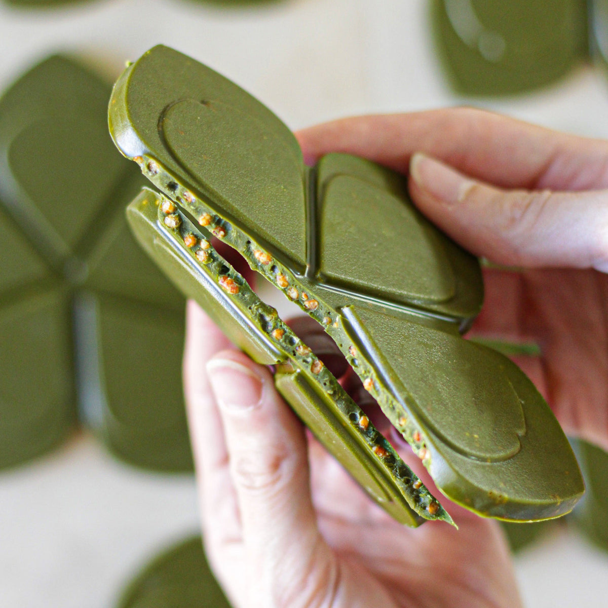 Tablette Chocolat au Matcha & Riz Grillé