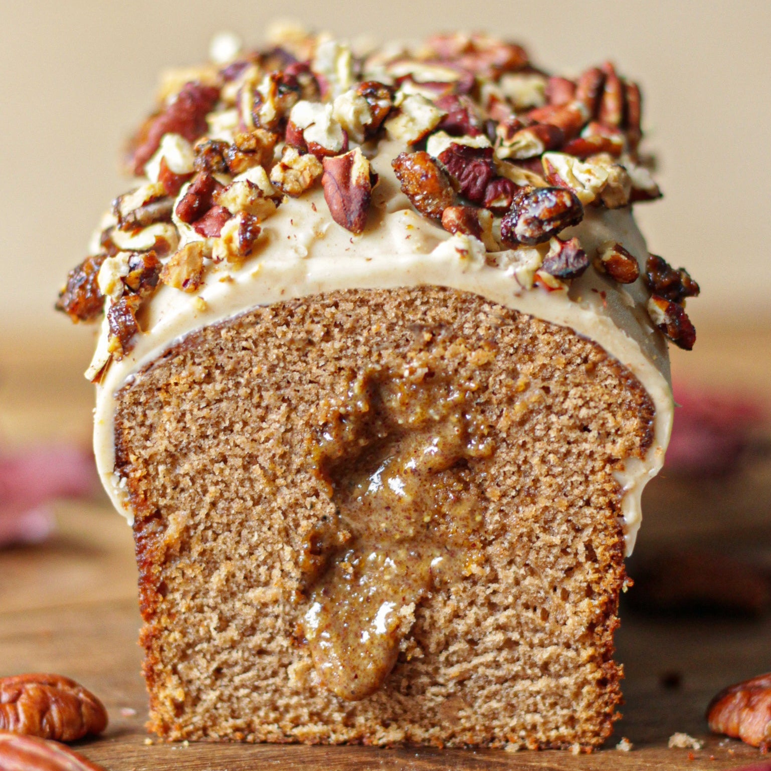 cake pecan cannelle