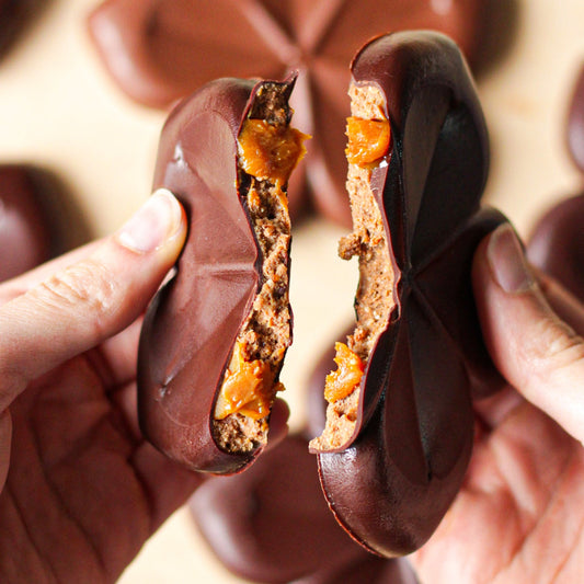 Tablette Fleur Praliné Sarrasin & Caramel Beurre Salé