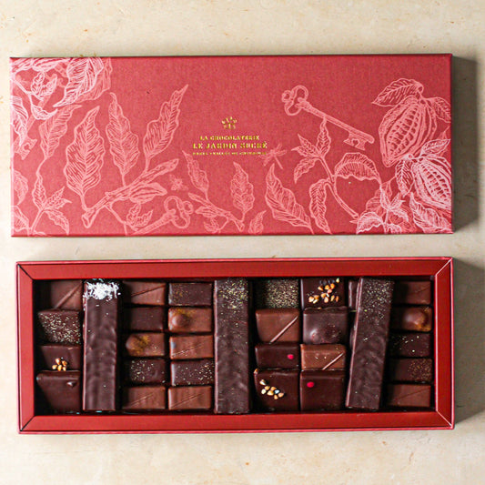 Grand coffret chocolats et pralinés
