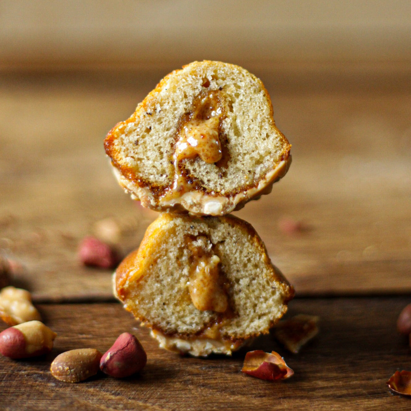 madeleine cacahuète praliné cacahuète