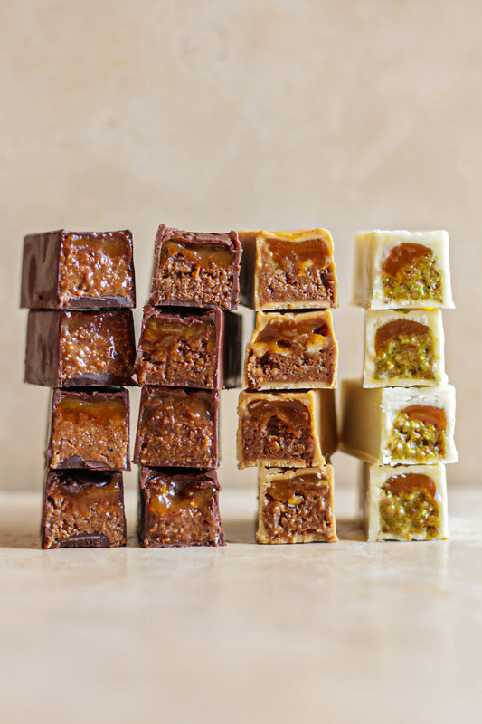 Coffret 8 Barres Praliné
