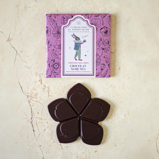 Tablette Chocolat Noir 70% Création des Chefs