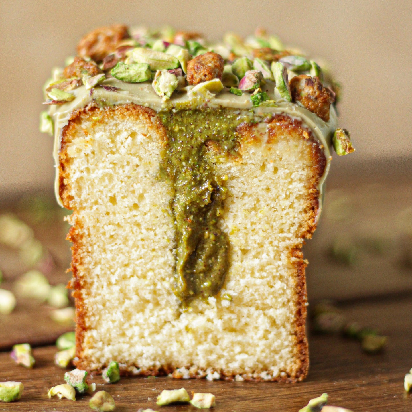 cake pistache fleur d'oranger