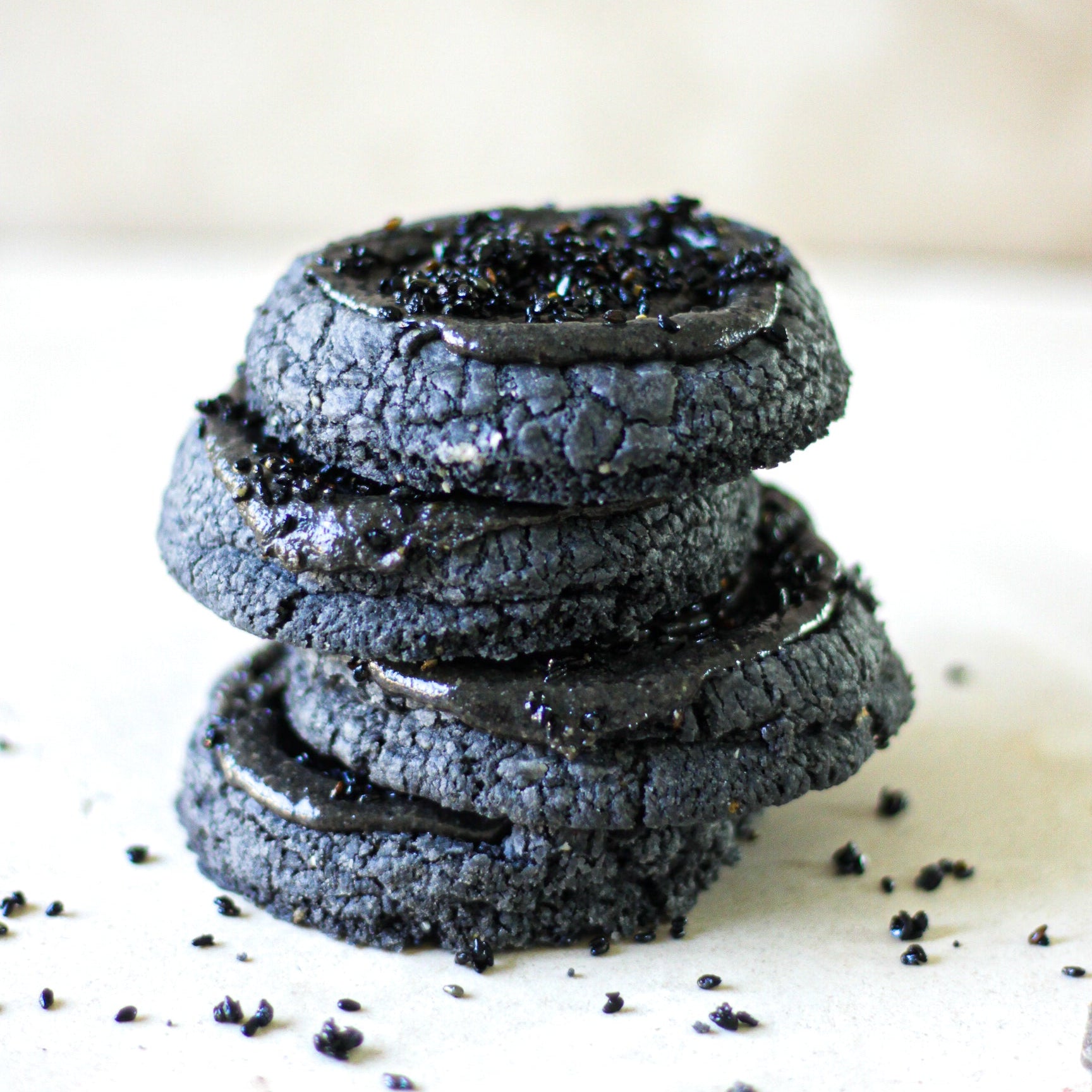 cookie sesame noir