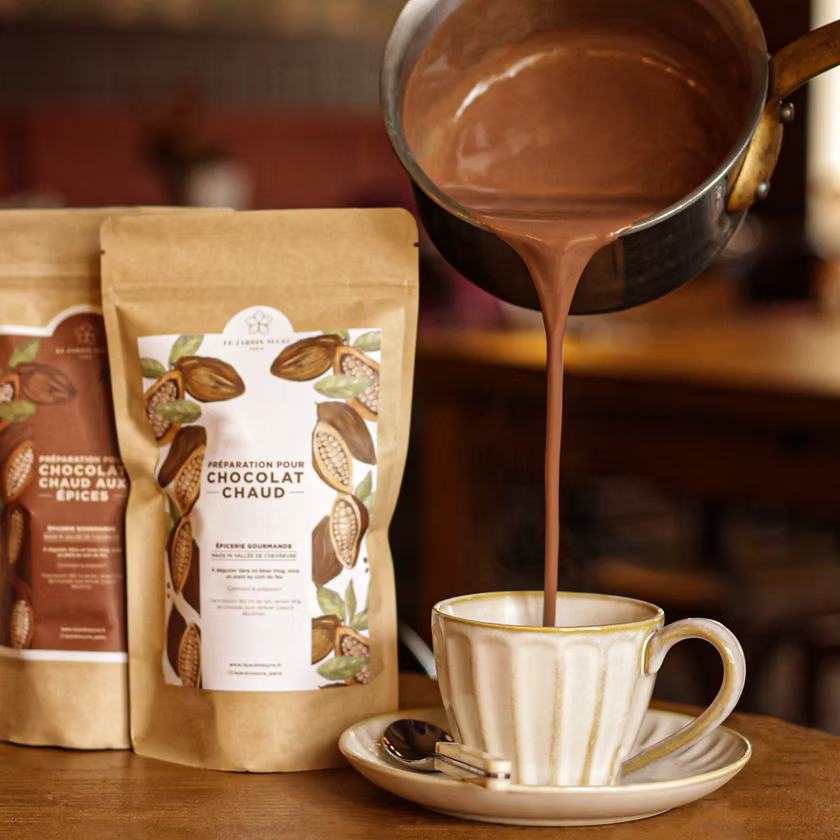 Préparation de Chocolat Chaud classique